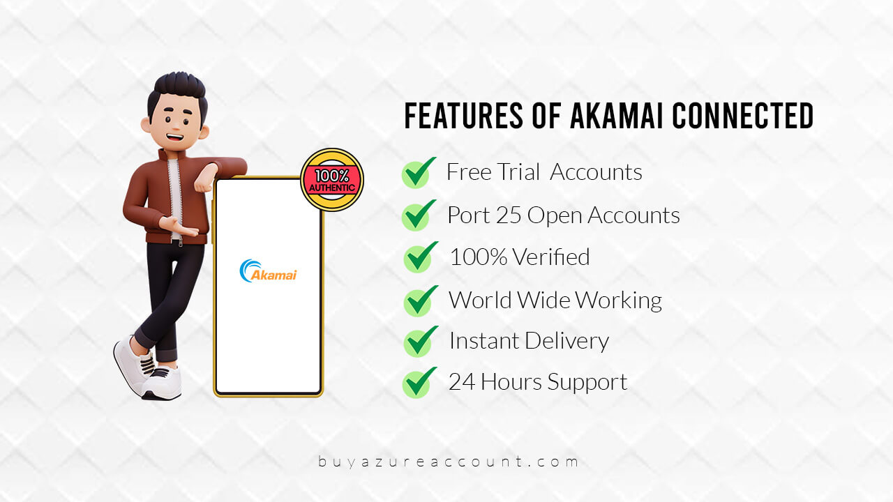 Akamai Connected Account for Sale