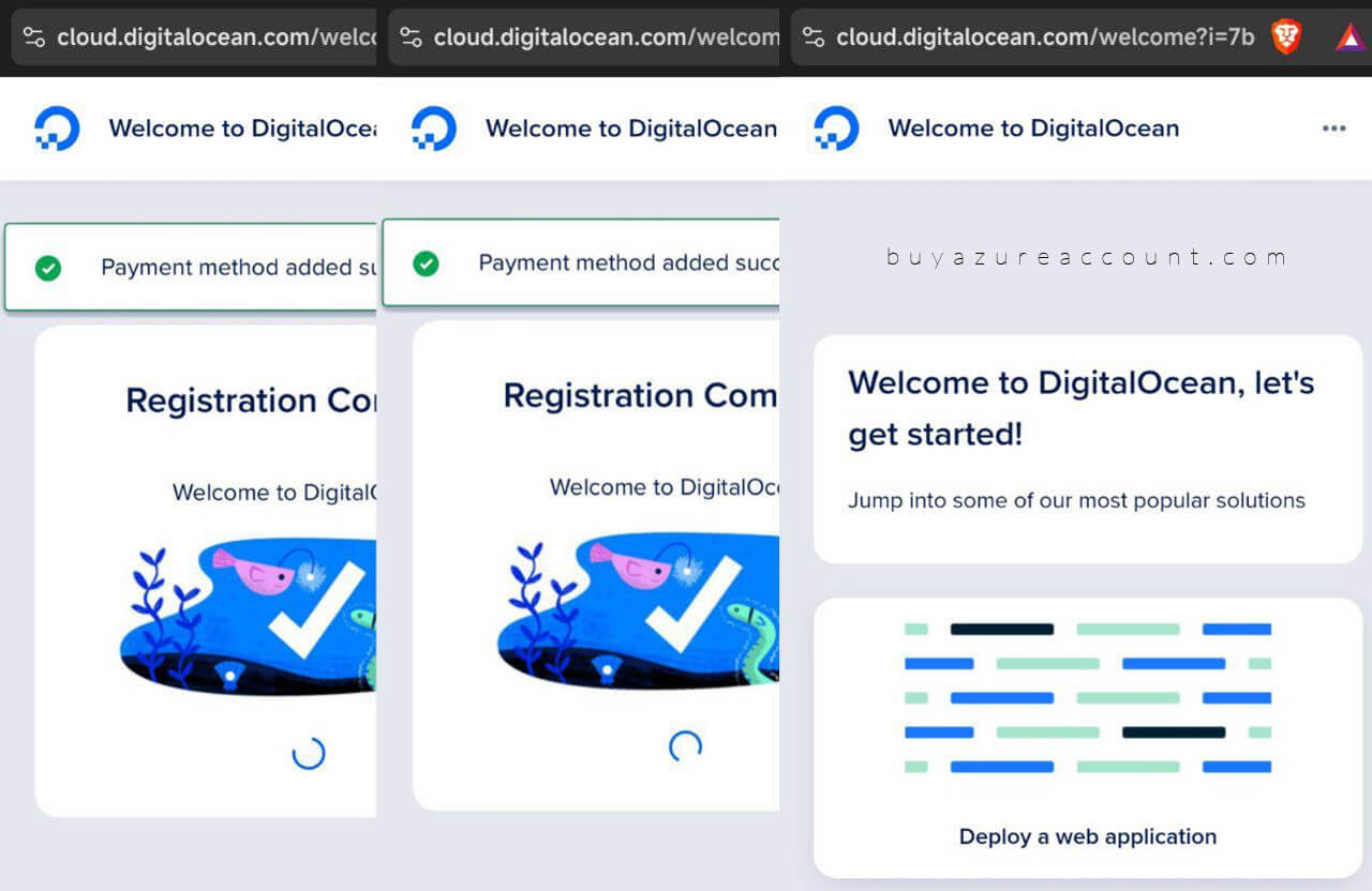 DigitalOcean Account for Sale